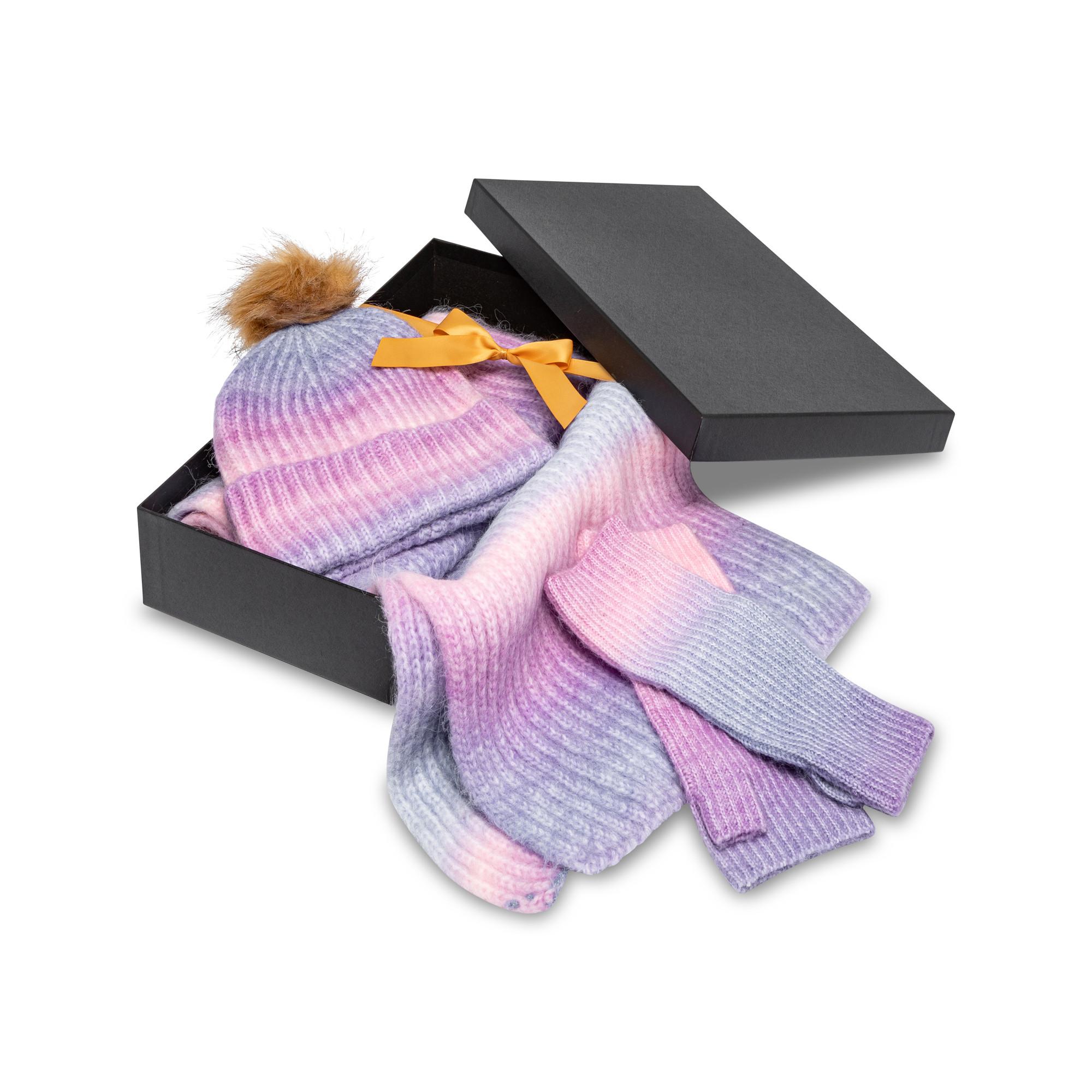 Manor Woman  Set regalo, sciarpa e cappellino 