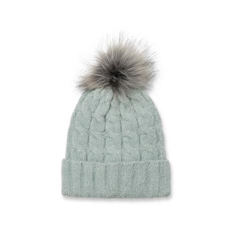 Manor Woman Grober Strick Beanie mit Bommel  