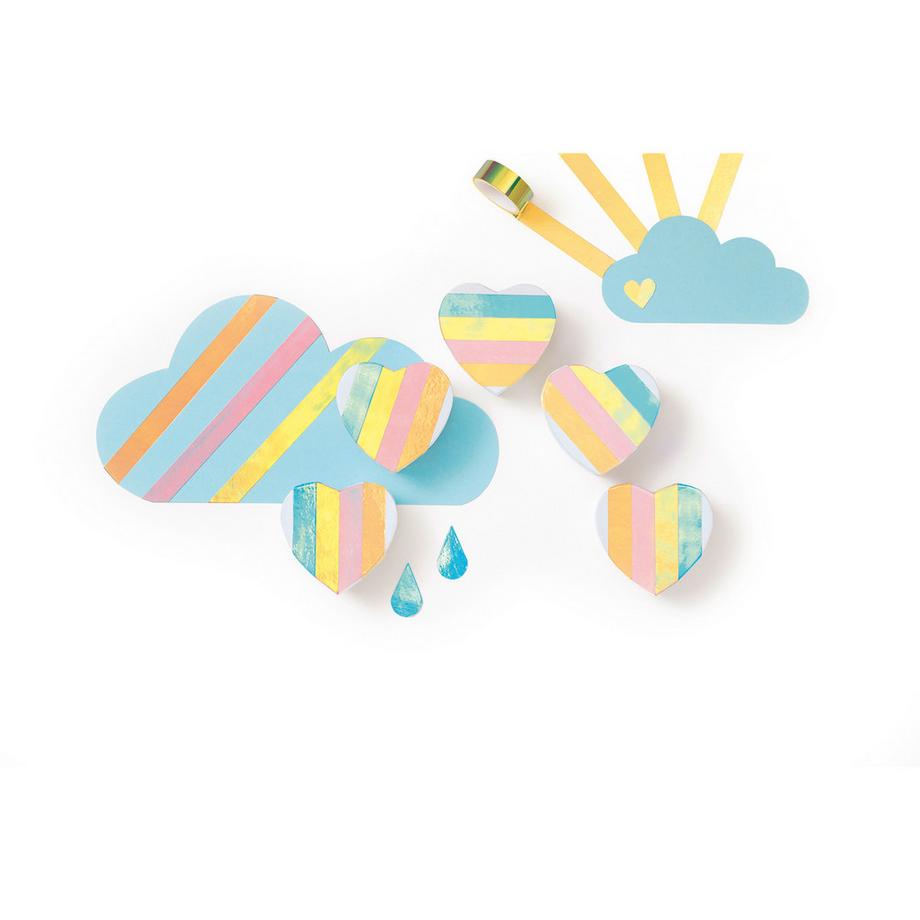 Folia Nastro adesivo decorativo Magic Rainbow 