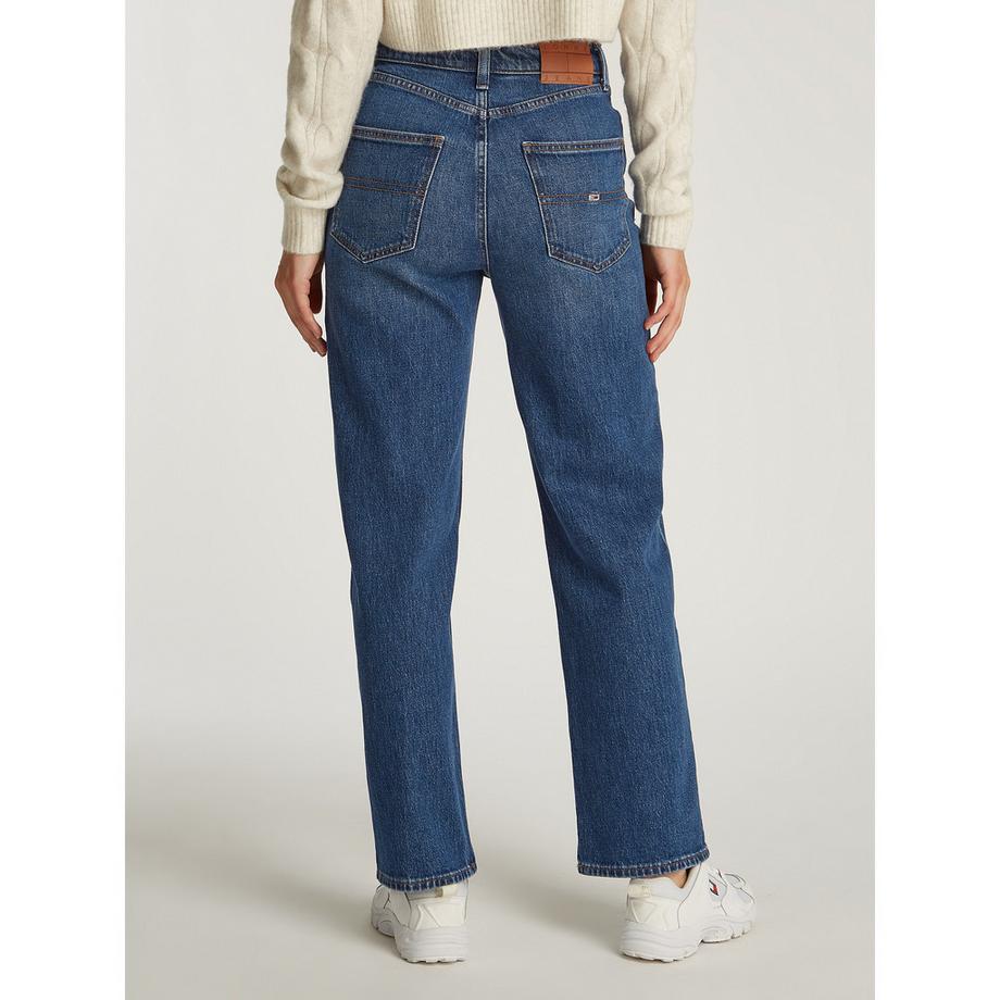 TOMMY JEANS Layla High Rise Slim Straight Leg Jeans  