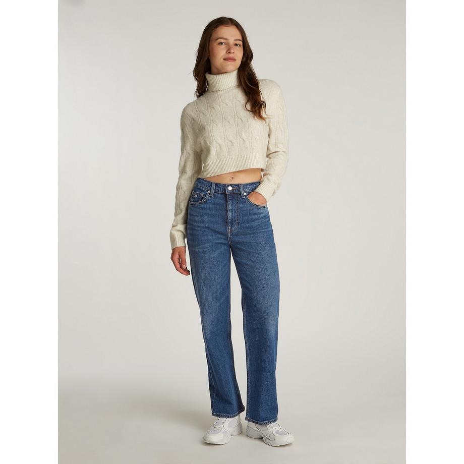 TOMMY JEANS Layla High Rise Slim Straight Leg Jeans  