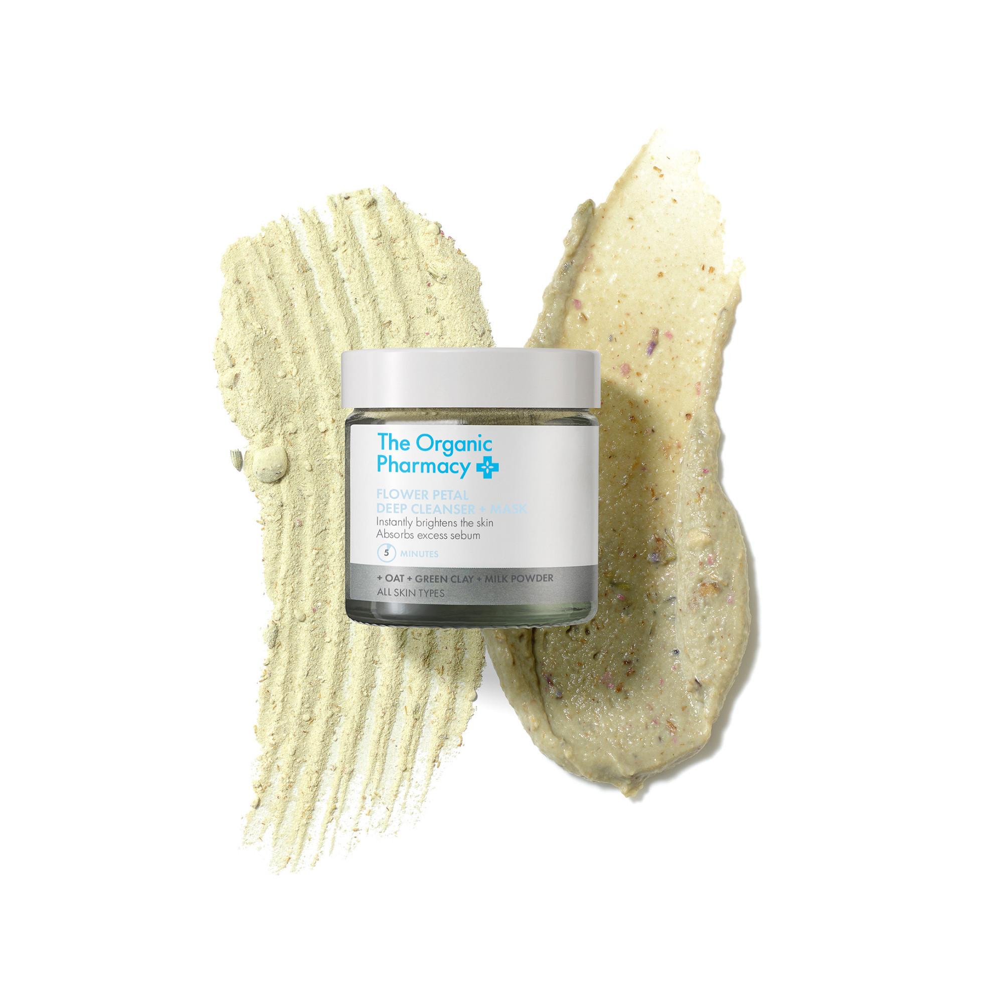 The Organic Pharmacy Flower Petal Deep Cleanser & Mask 