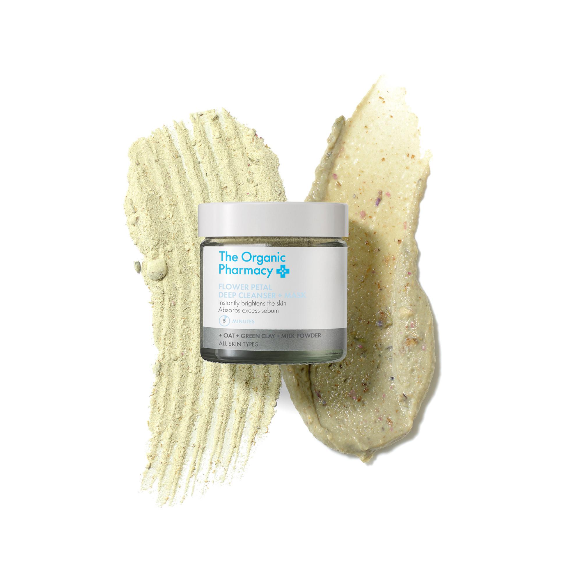 Organic Pharmacy Flower Petal Deep Cleanser & Mask 