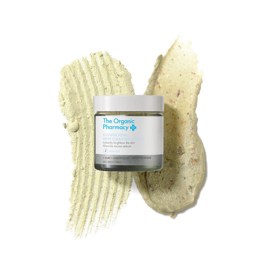 The Organic Pharmacy Flower Petal Deep Cleanser & Mask 