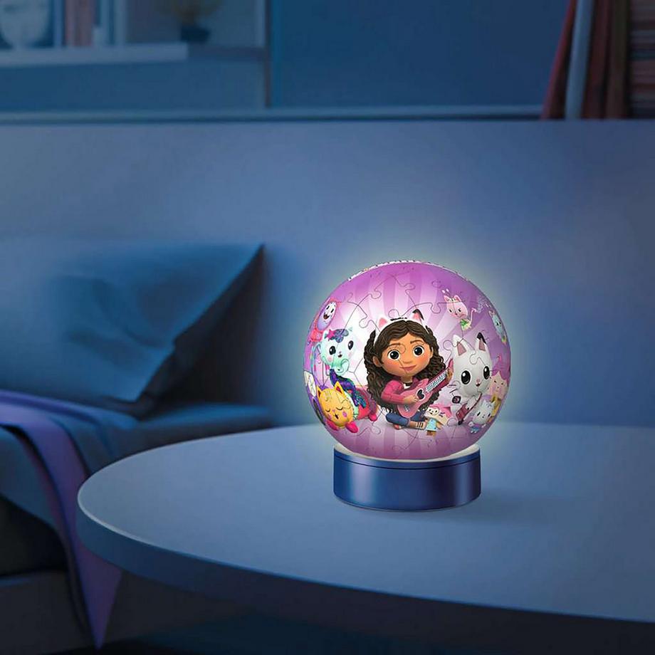 Ravensburger  Puzzle Nachtlicht Gabby's Dollhouse, 72 Teile 