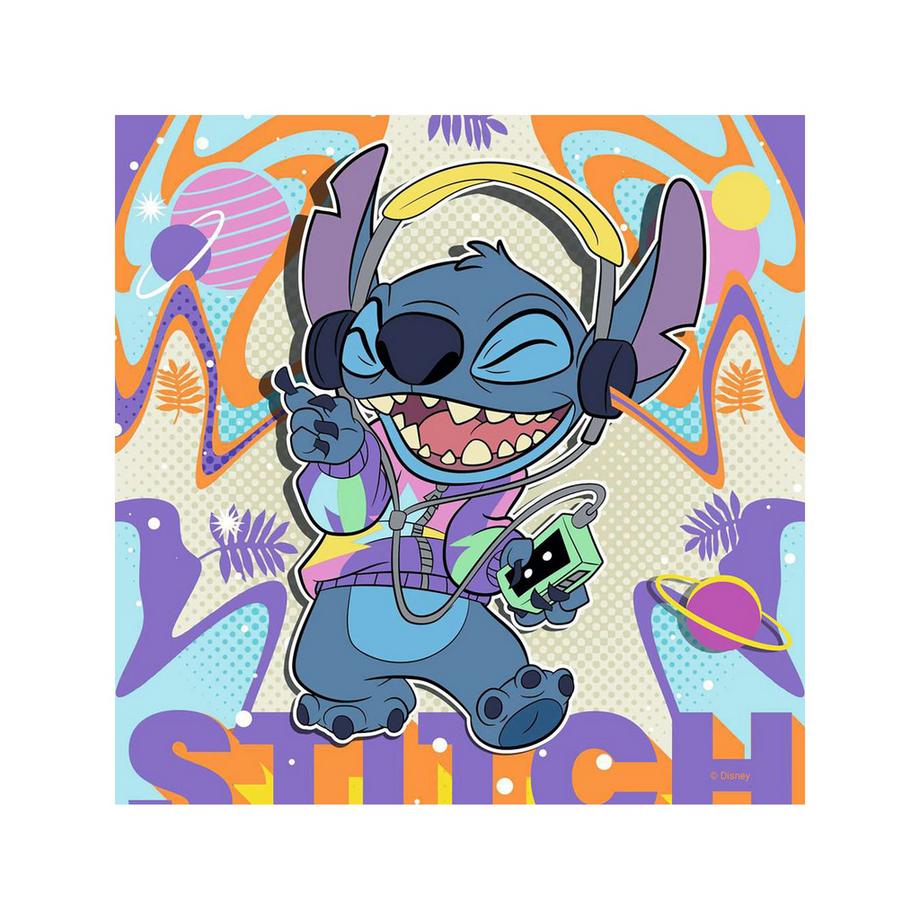 Ravensburger  Puzzle Disney Stitch, 3 x 49 Teile 