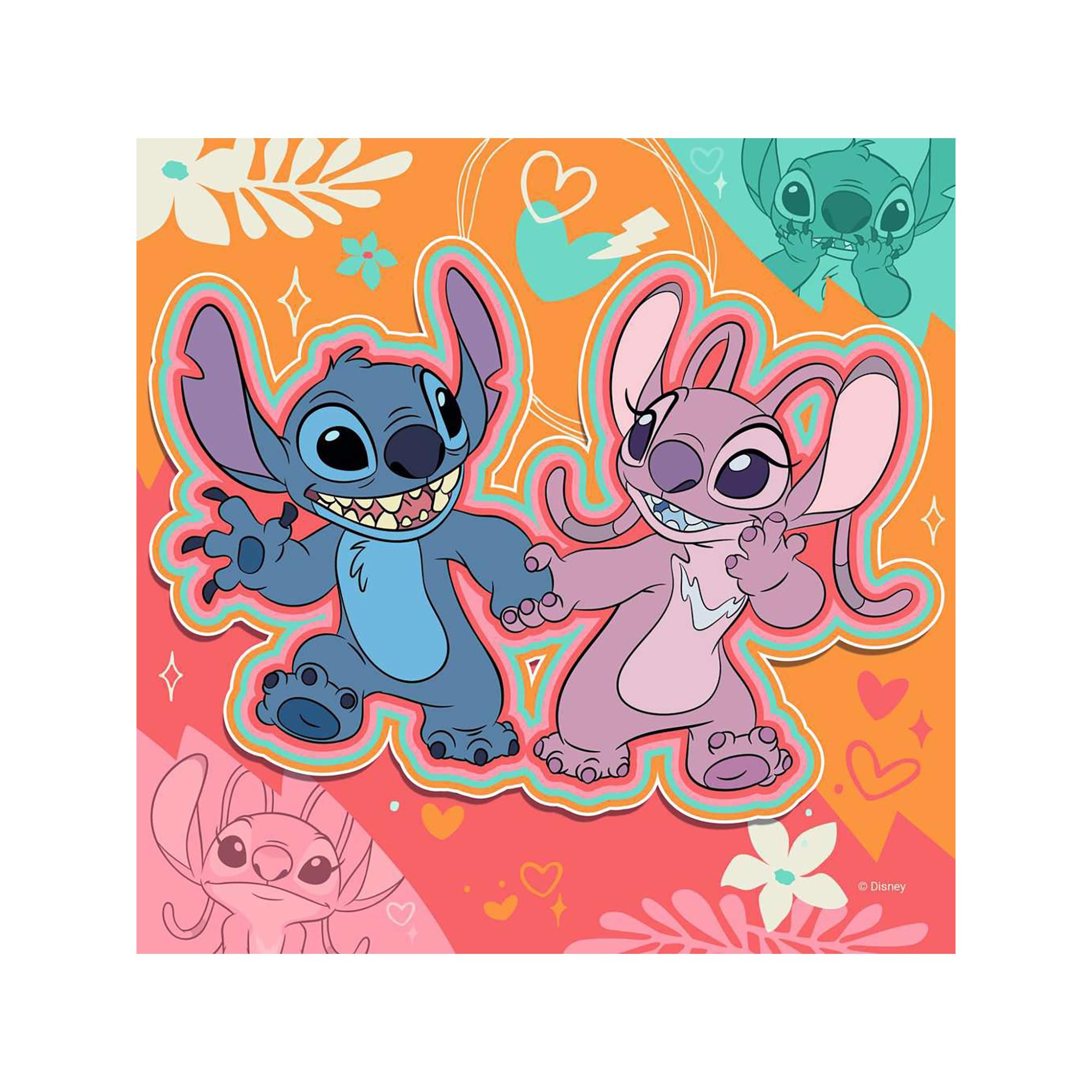 Ravensburger  Puzzle Disney Stitch, 3 x 49 pièces 