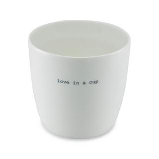 Sögne Mug mit Henkel Love in a cup 