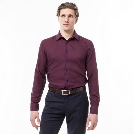 Manor Man  Chemise, Classic Fit, manches longues 