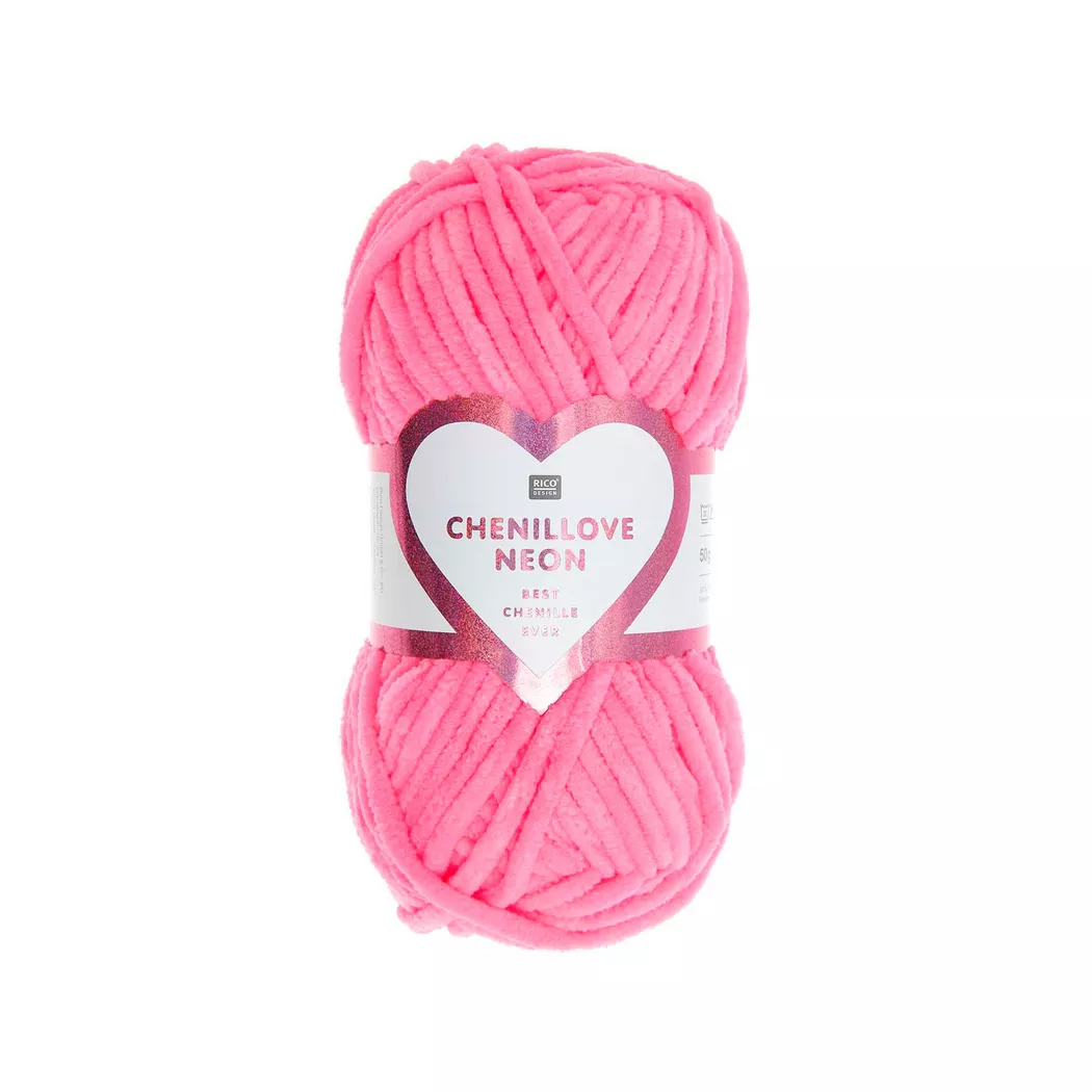 Rico Design Creative Chenillove Neon Pink
