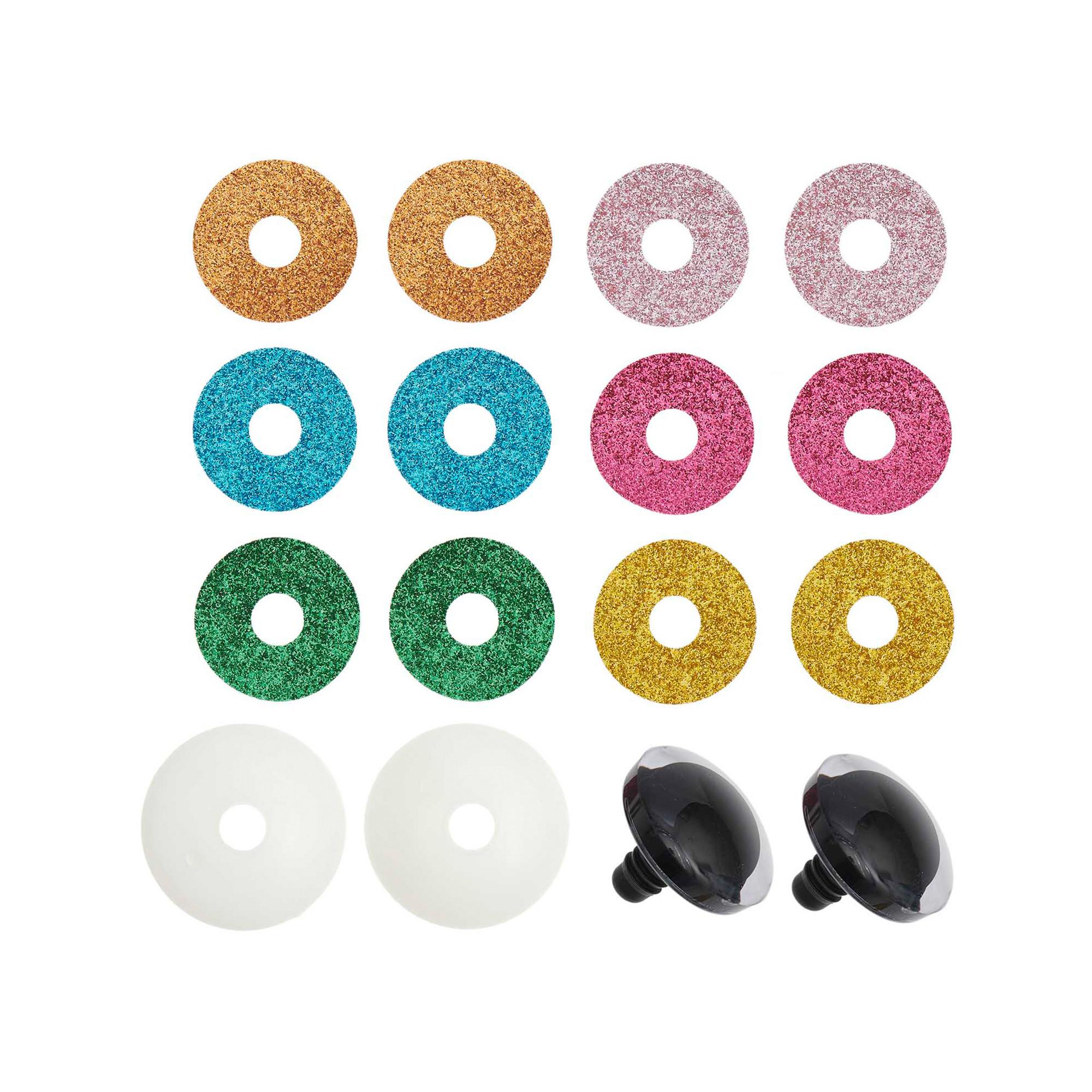 RICO-Design Yeux de sécurité 40 mm, Karte 2 Stk. 