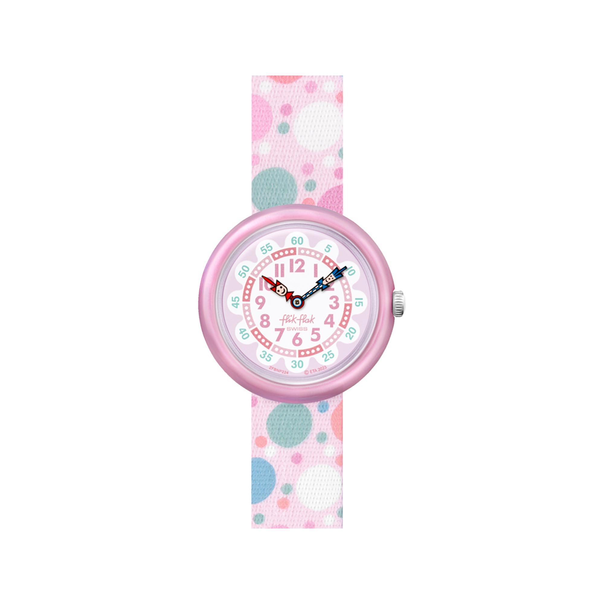 flik-flak FLYING BUBBLES Horloge analogique 