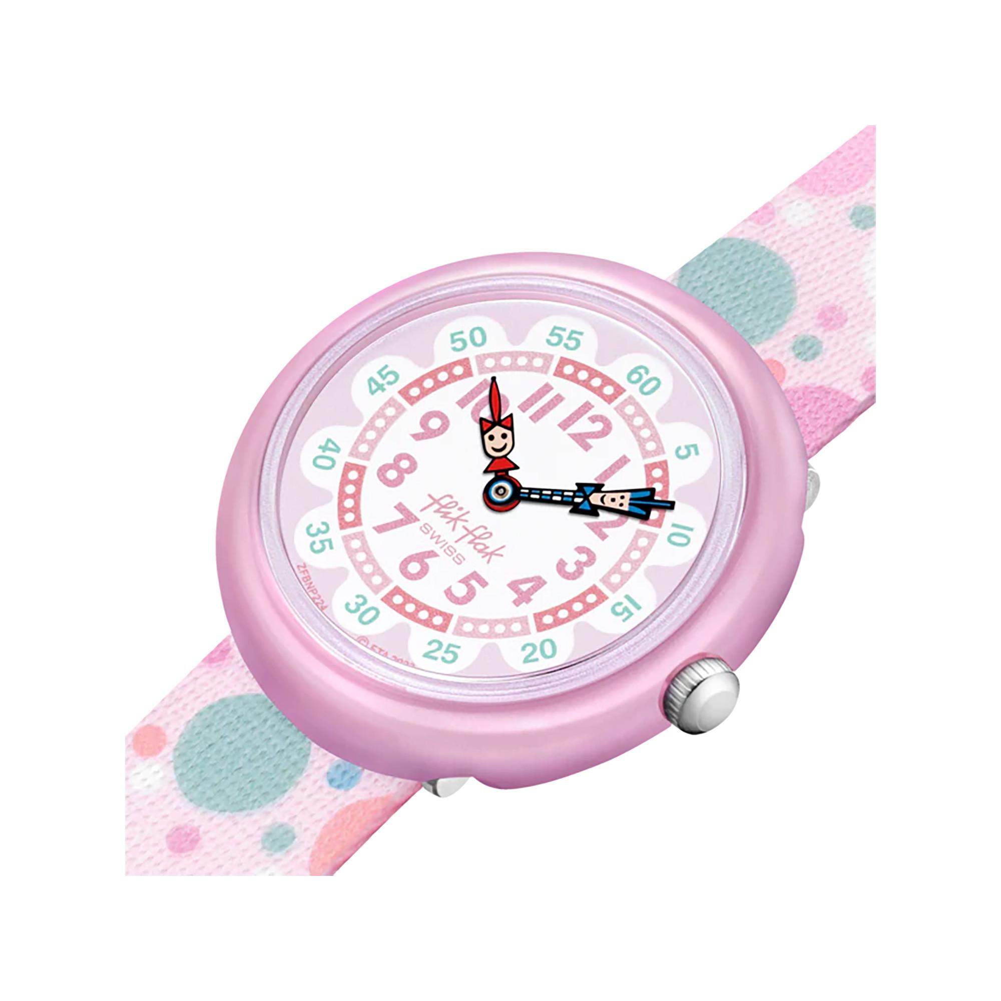 flik-flak FLYING BUBBLES Horloge analogique 