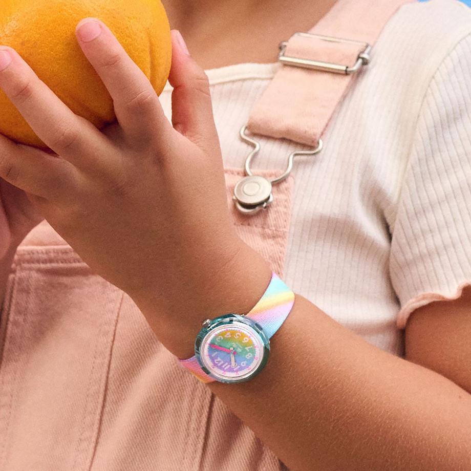 flik-flak LIQUID RAINBOW Analoguhr 