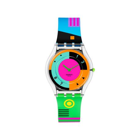 swatch SWATCH NEON HOT RACER Horloge analogique 