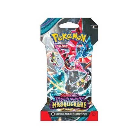 Pokémon  Scarlet & Violet – Twilight Masquerade Booster Pack, assortiment aléatoire 