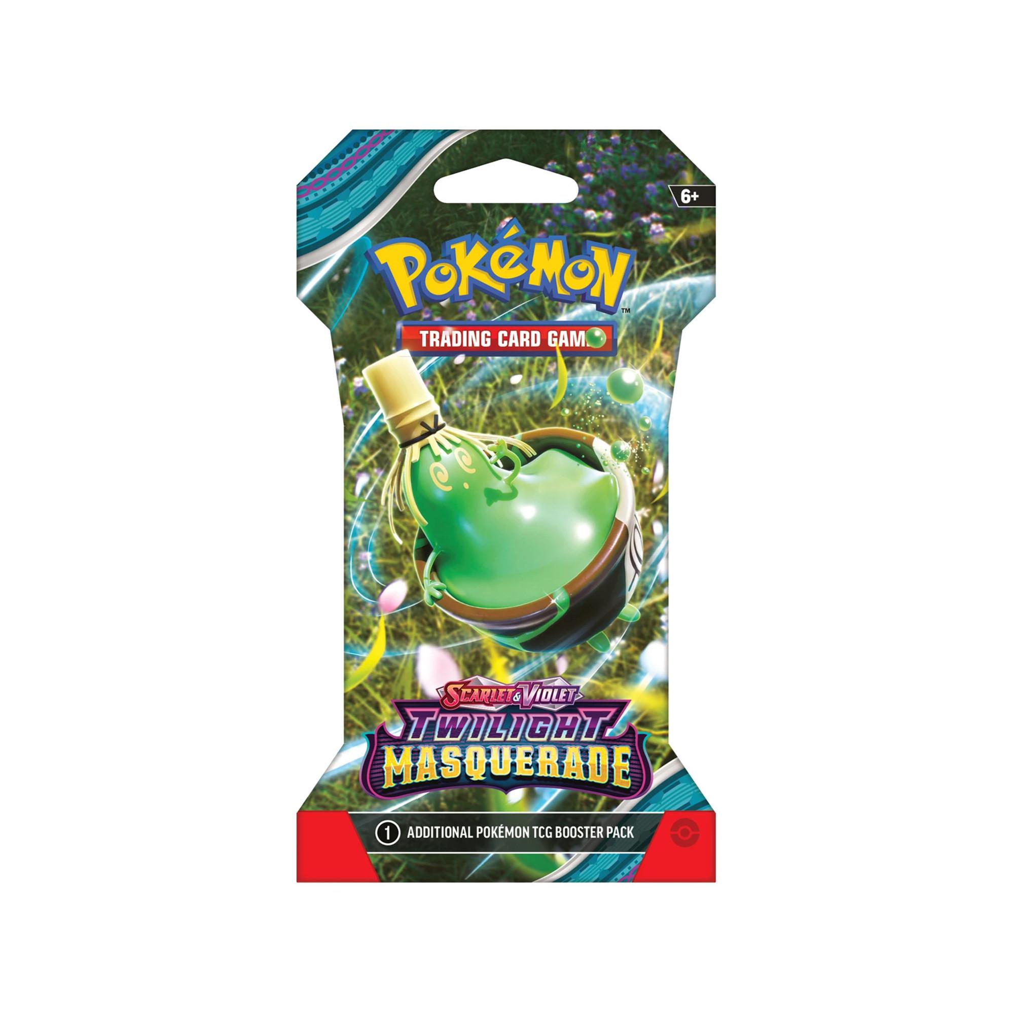 Pokémon  Scarlet & Violet – Twilight Masquerade Booster Pack, anglais, assortiment aléatoire 