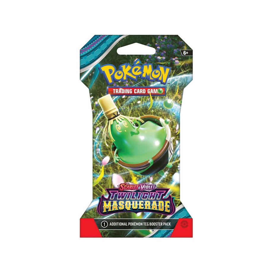 Pokemon  Scarlet & Violet – Twilight Masquerade Booster Pack, englisch, Zufallsauswahl 