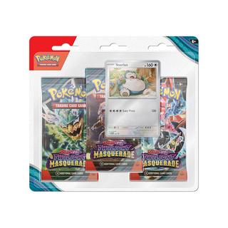 Pokémon  Scarlet & Violet Twilight Masquerade 3-Pack Blister, assortiment aléatoire 