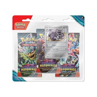 Pokémon  Scarlet & Violet Twilight Masquerade 3-Pack Blister, modelli assortiti 