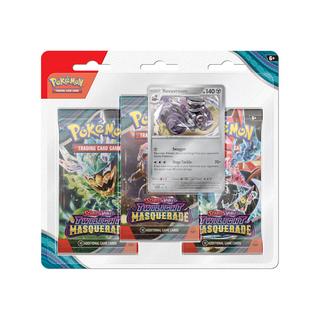 Pokémon  Scarlet & Violet Twilight Masquerade 3-Pack Blister, assortiment aléatoire 