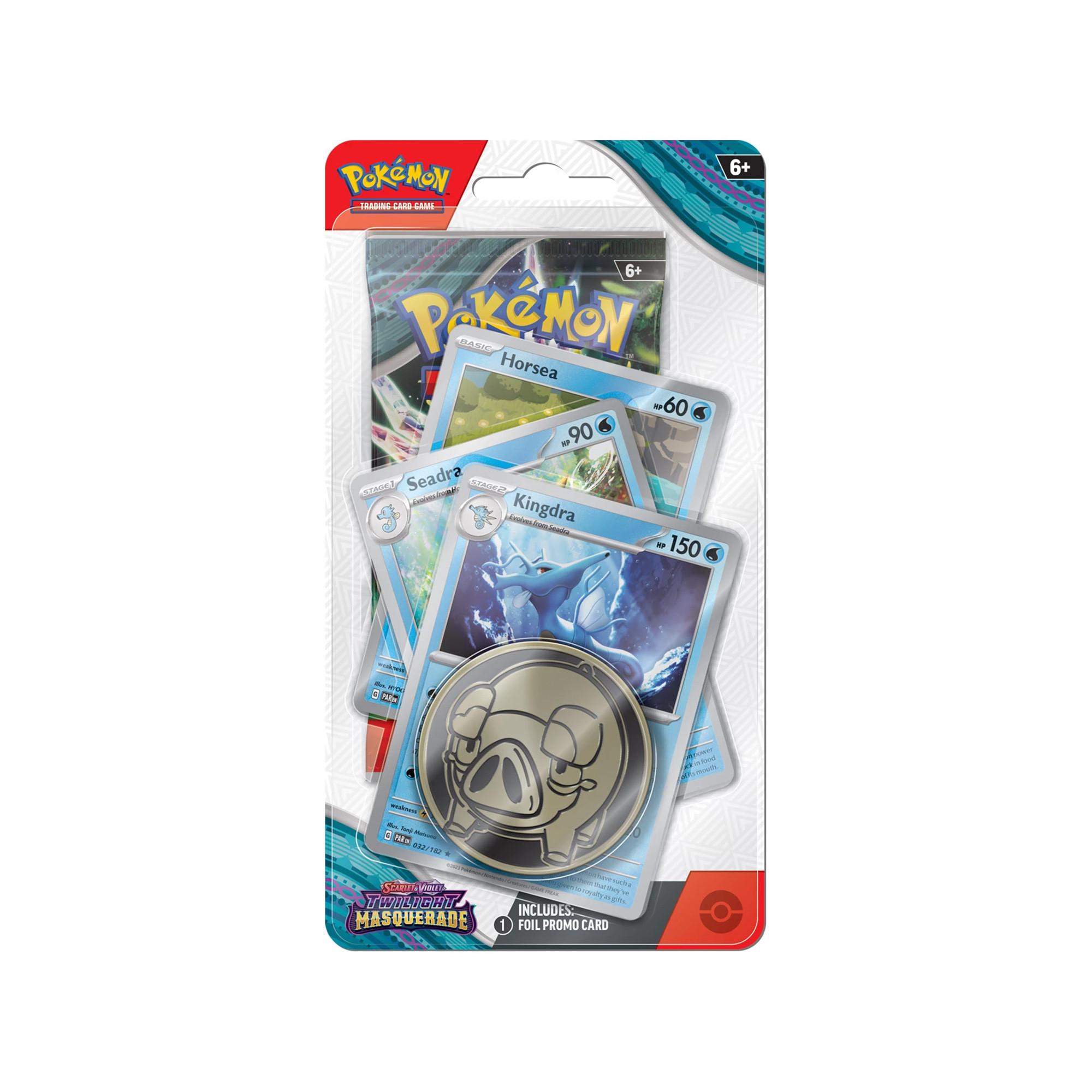 Pokémon  Scarlet & Violet – Twilight Masquerade Checklane Blister, modelli assortiti 