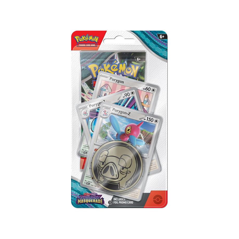 Pokémon  Scarlet & Violet – Twilight Masquerade Checklane Blister, assortiment aléatoire 