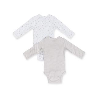 Manor Baby  Lot de 2 bodys, manches longues 