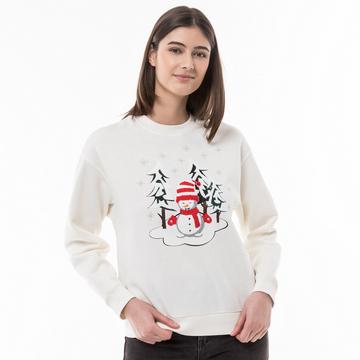 Pull de Noël avec applications