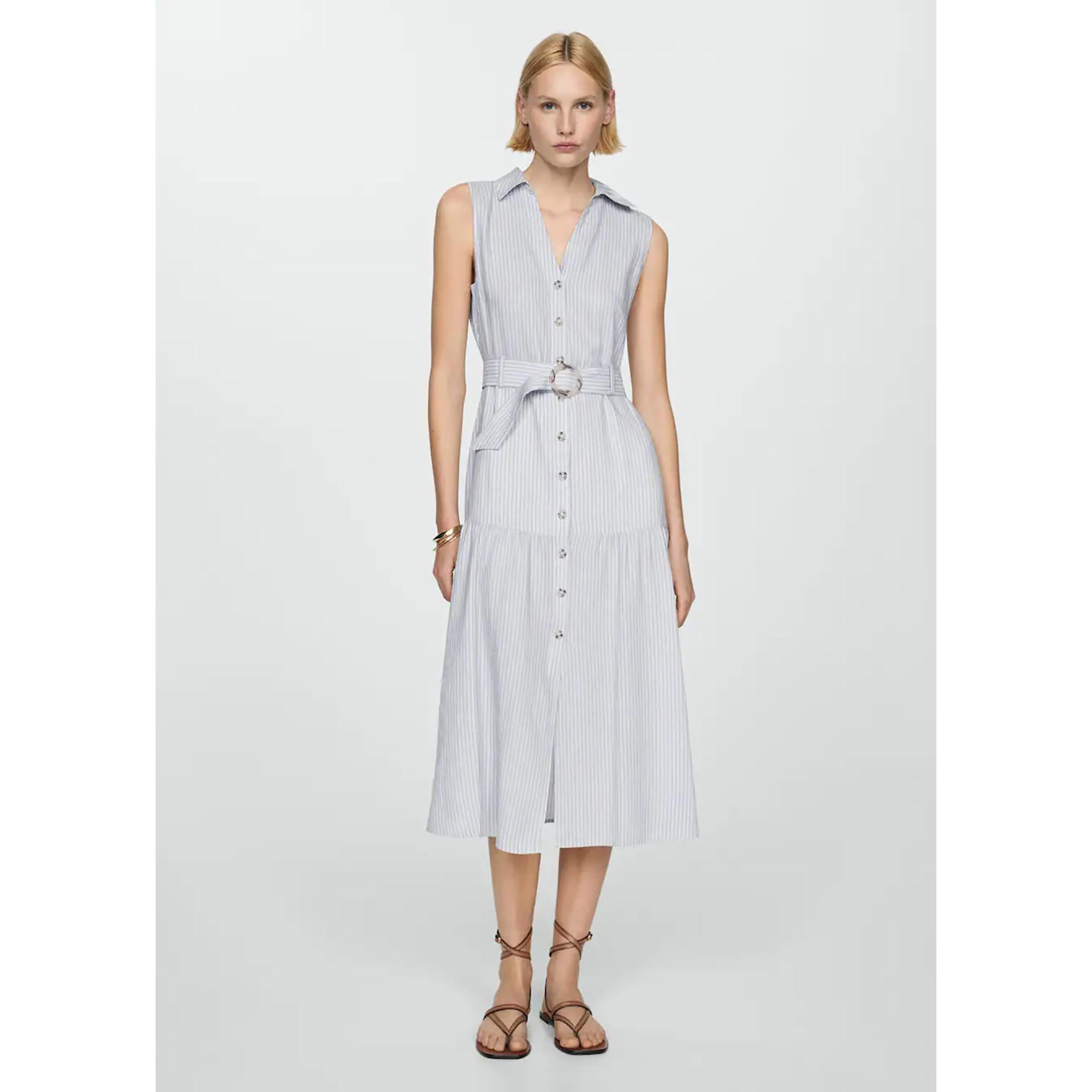 Image of Kleid Damen Mittelblau L