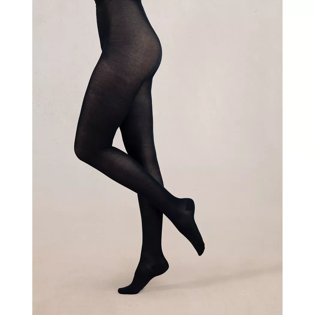 BLEU FORET - Strumpfhosen, für Damen, Marine, Größe L