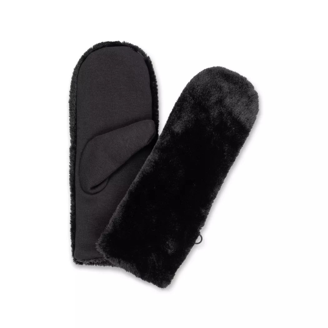 Manor Woman - Fausthandschuhe, für Damen, Black, Größe ONESIZE