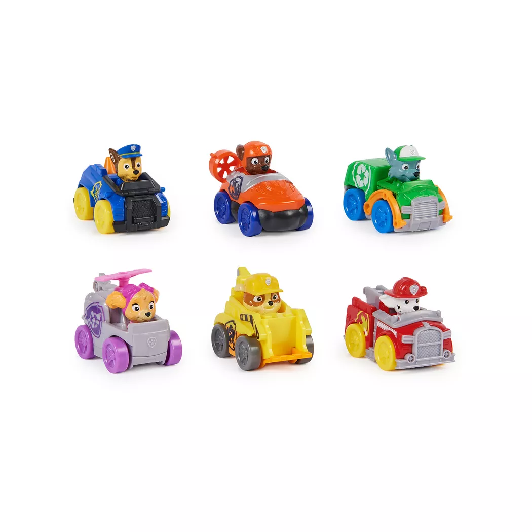 Spin Master Paw Patrol 6 Piece Vehicle Gift Set Multicolor