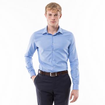 Camicia, modern fit, maniche lunghe