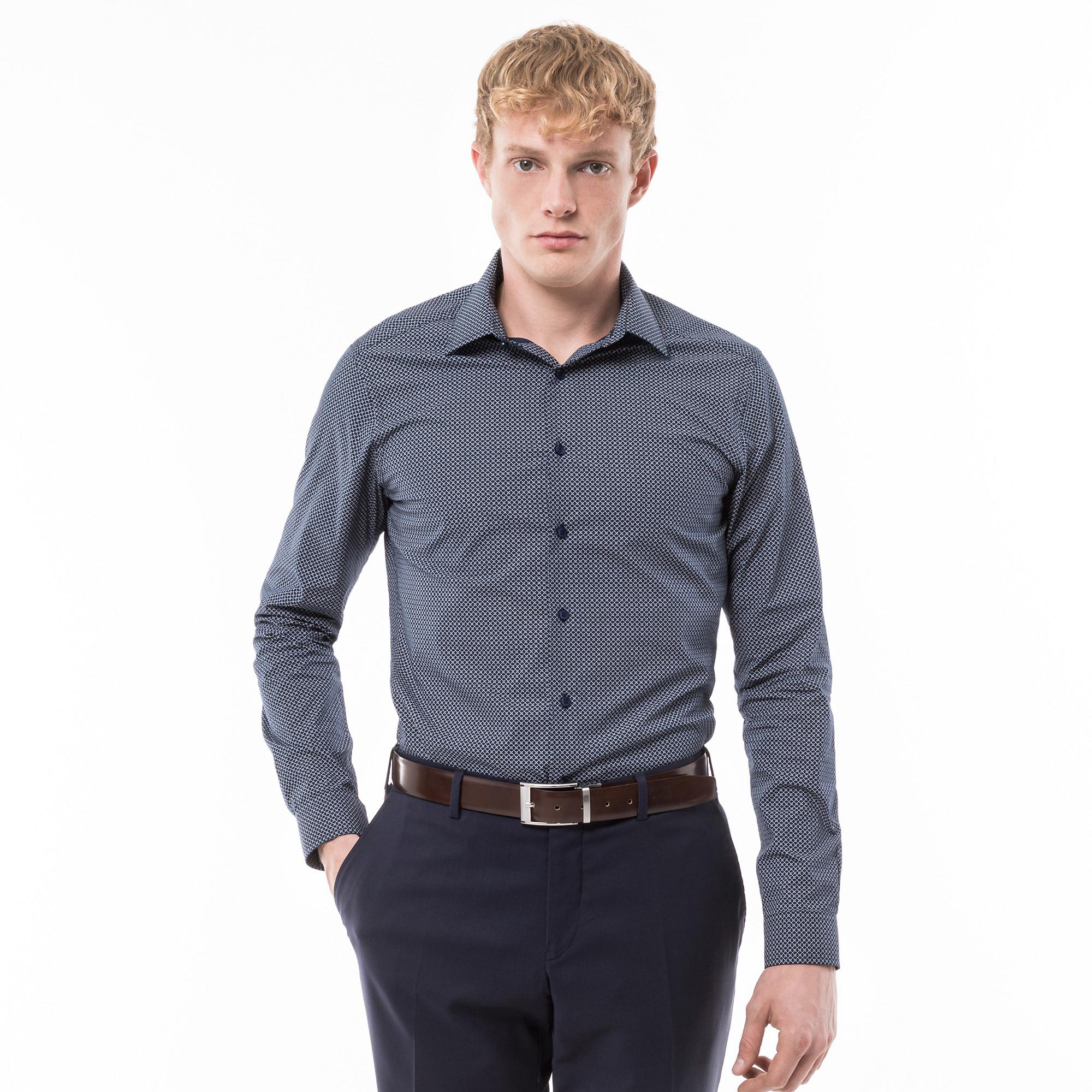 Manor Man  Camicia, modern fit, maniche lunghe 