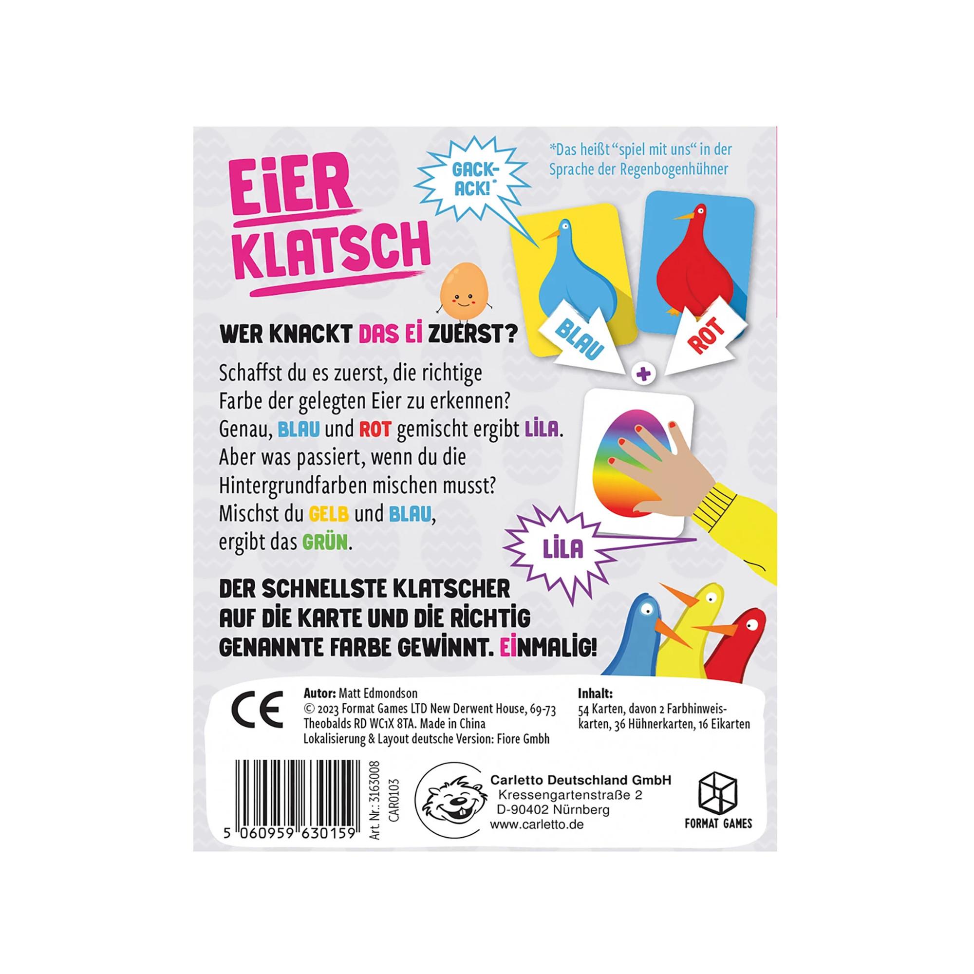 Format Games  Eierklatsch, Allemand 