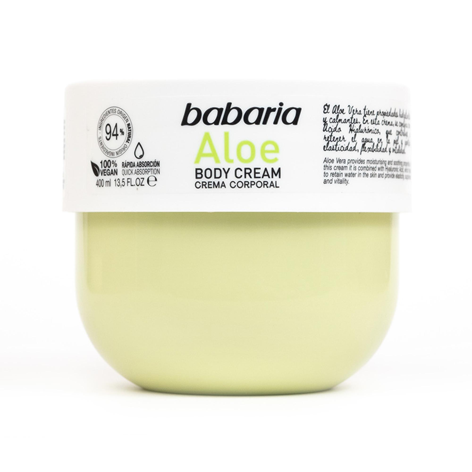 babaria  Crema corpo  all'Aloe 