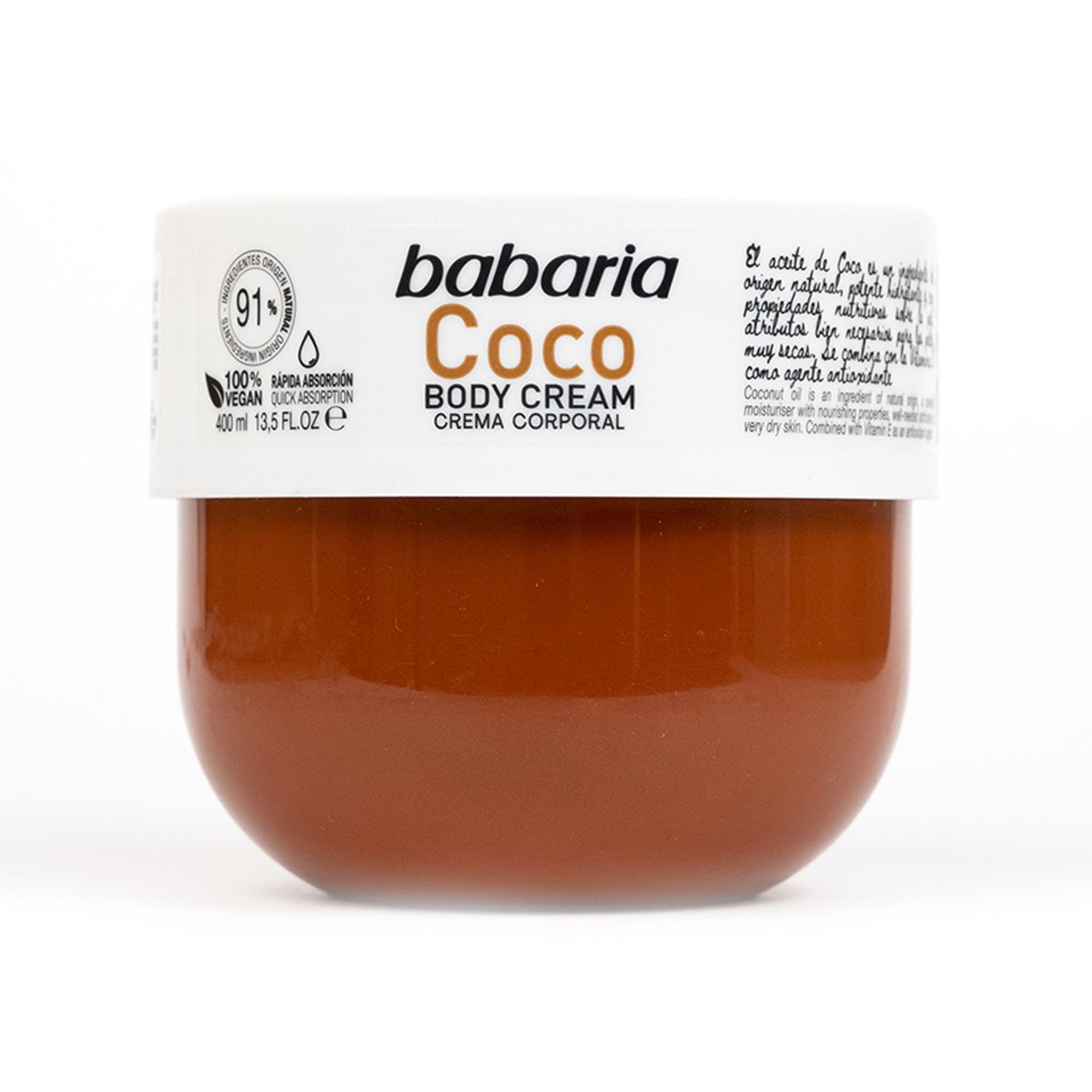 babaria  Crema corpo al cocco 