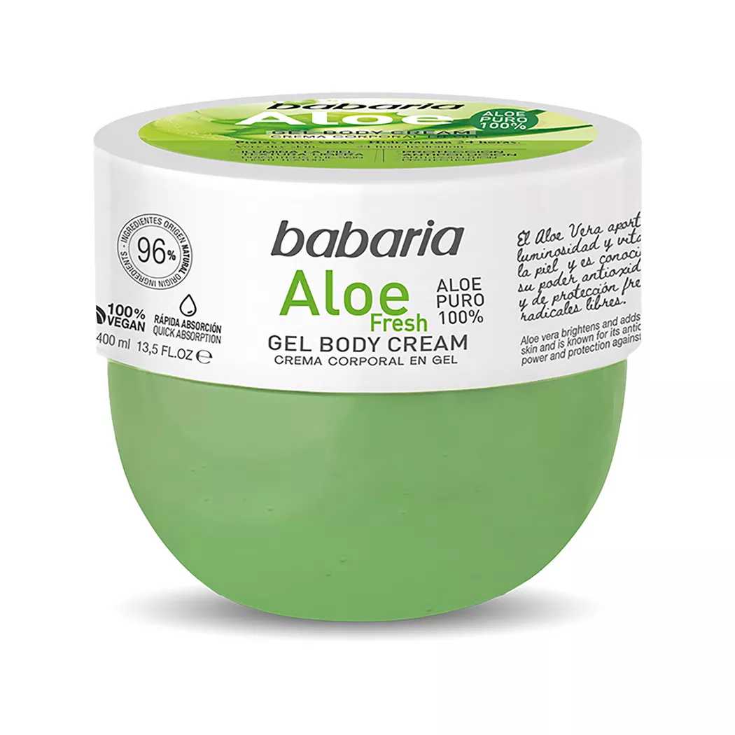 babaria - Aloe Fresh Gel-Körpercreme, 400 ml