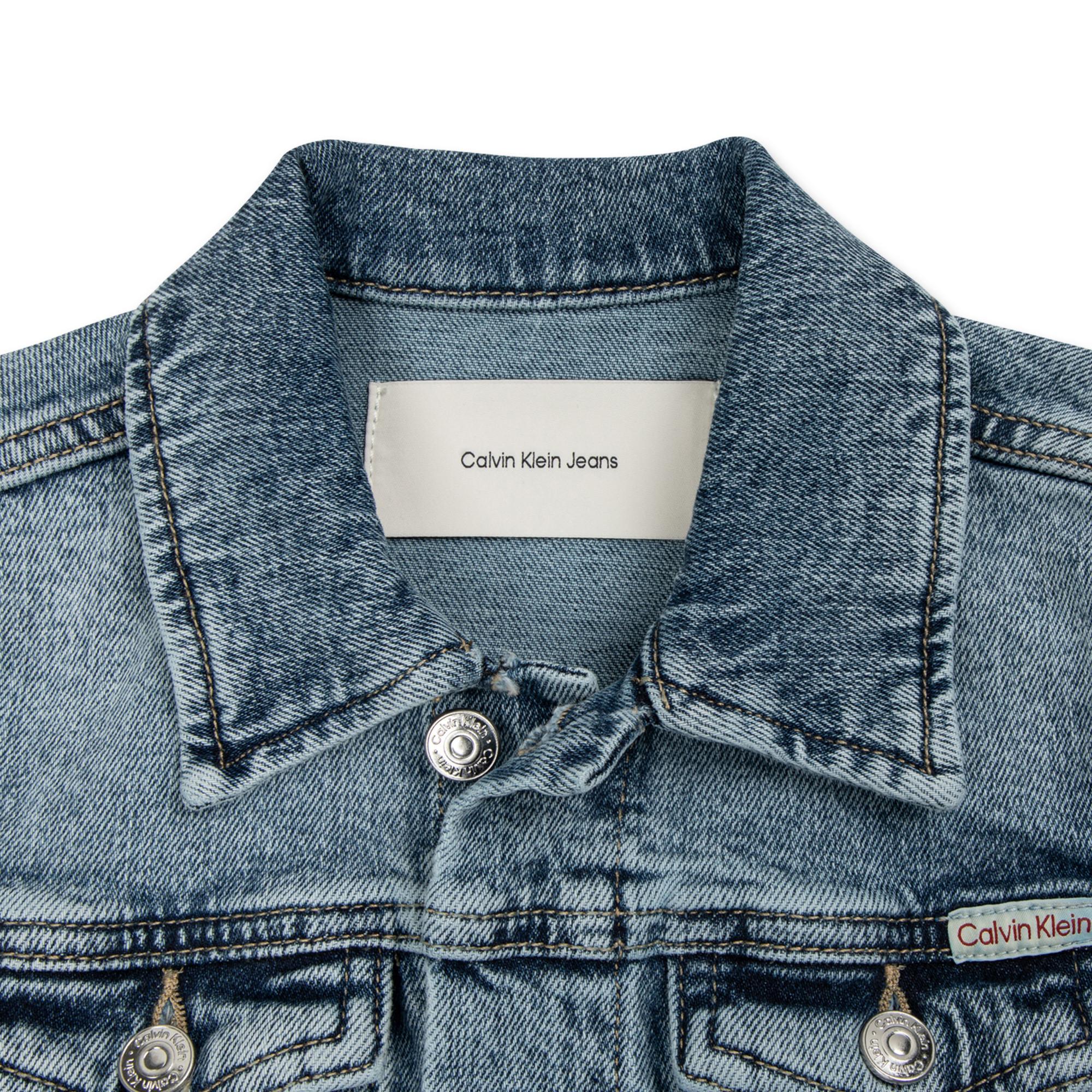 Calvin Klein Jeansjacke mit Knöpfen  