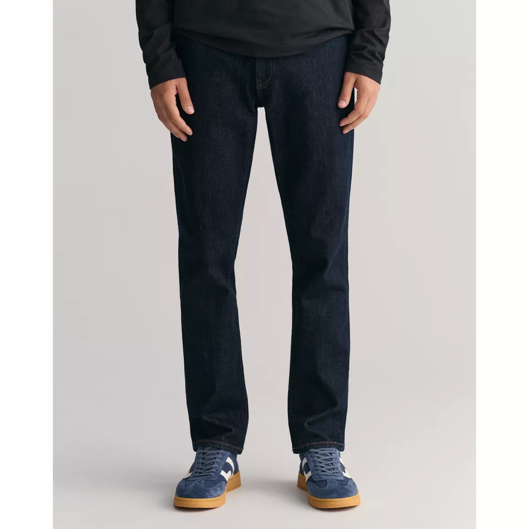 Gant - Jeans, für Herren, Blau Denim Dunkel, Größe W31/L32