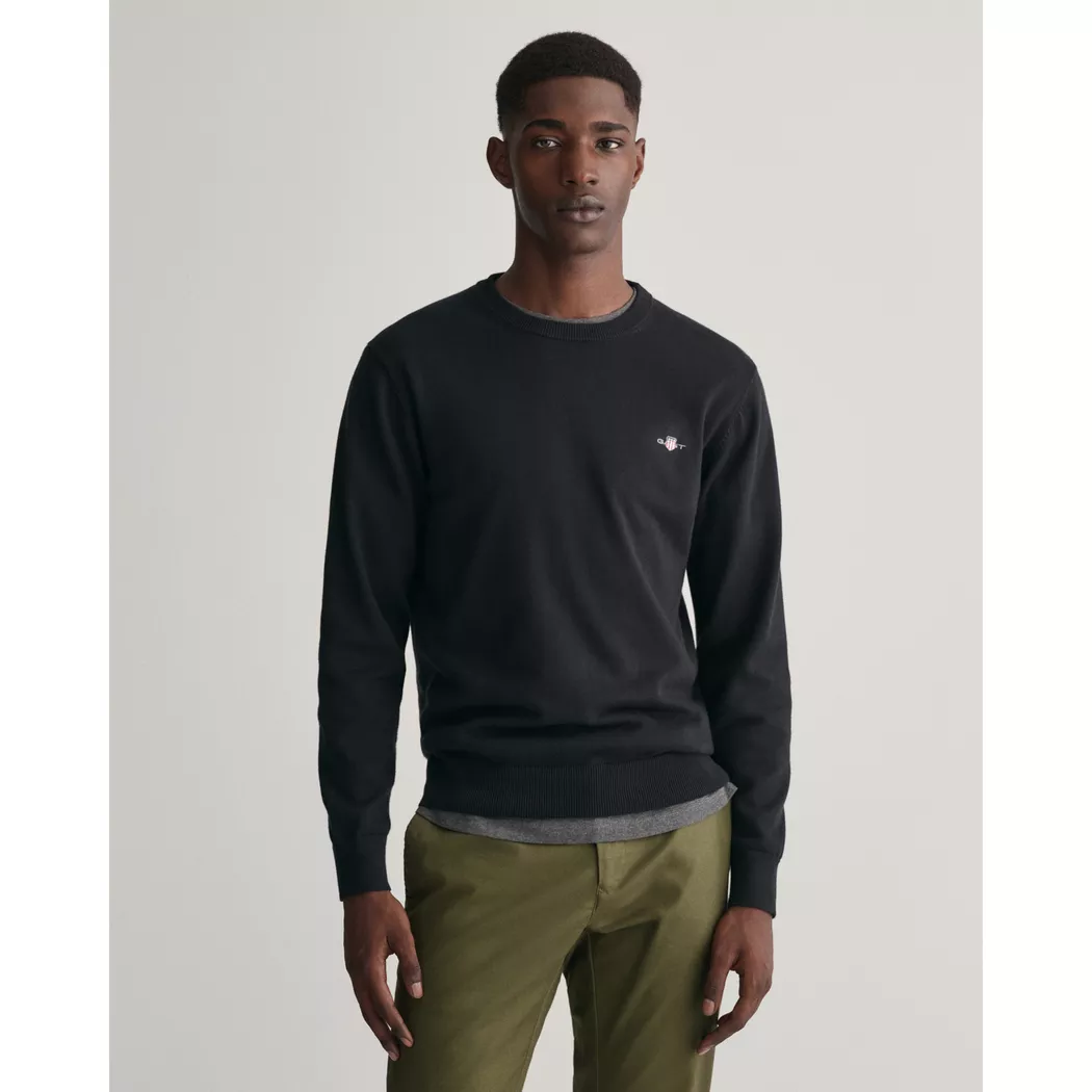 Gant Pull 8030561 Classic Black 3XL Homme