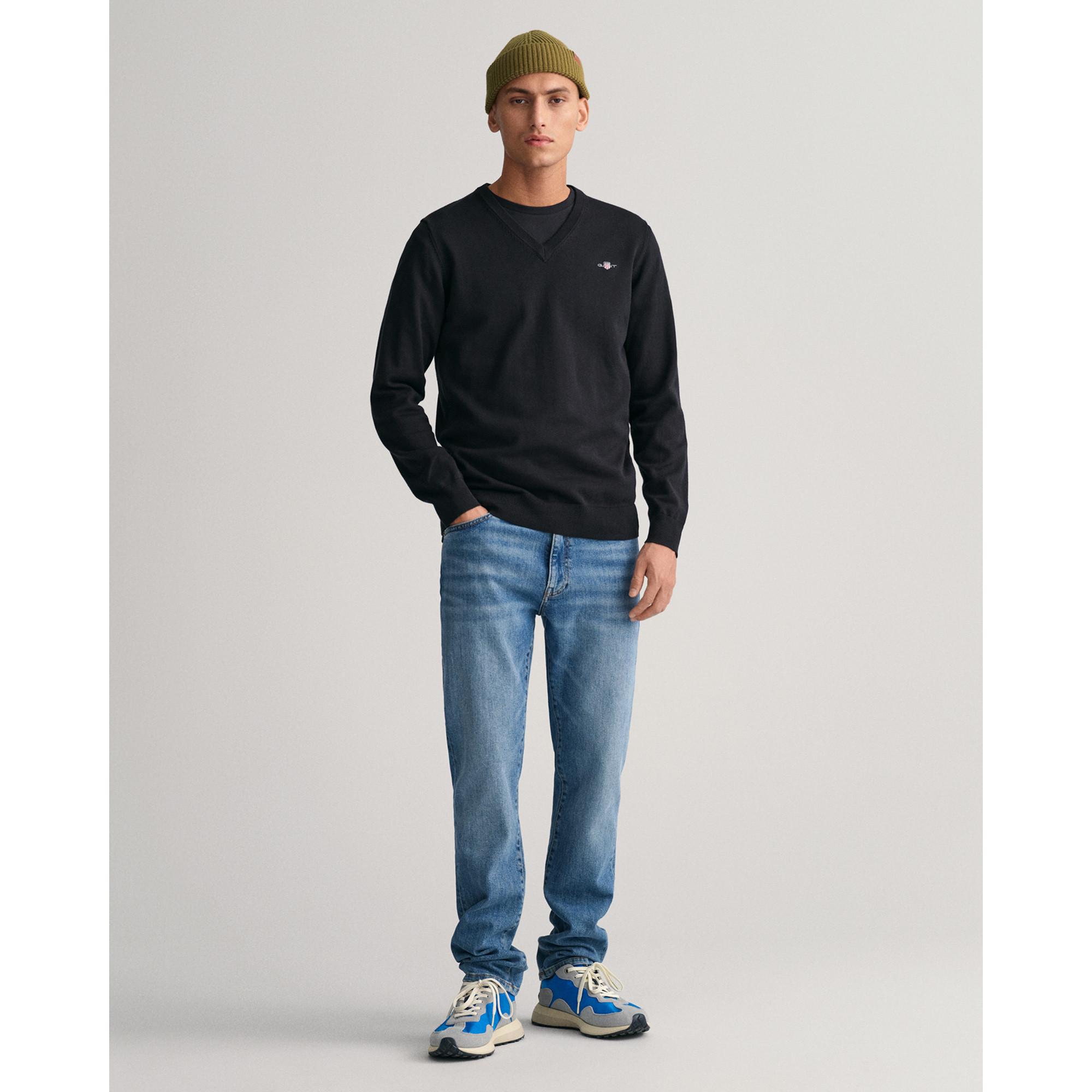 GANT CLASSIC COTTON V-NECK Pull 