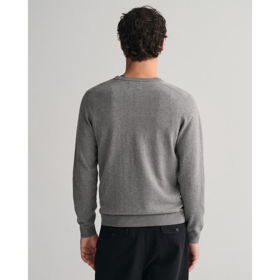GANT Classic Cotton V-Neck Pullover  