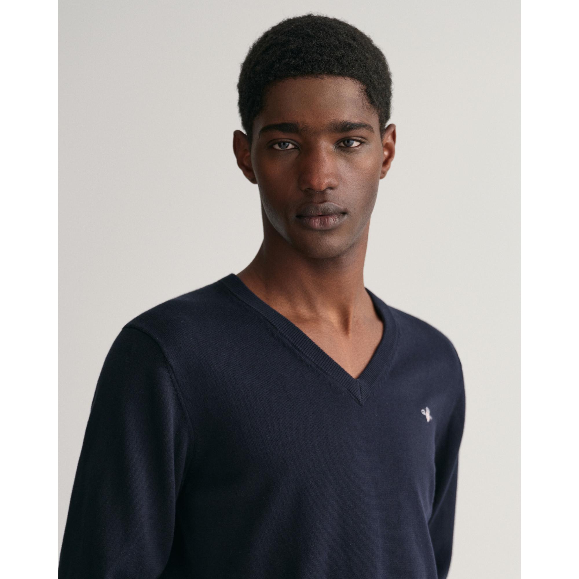 GANT CLASSIC COTTON V-NECK Pull 