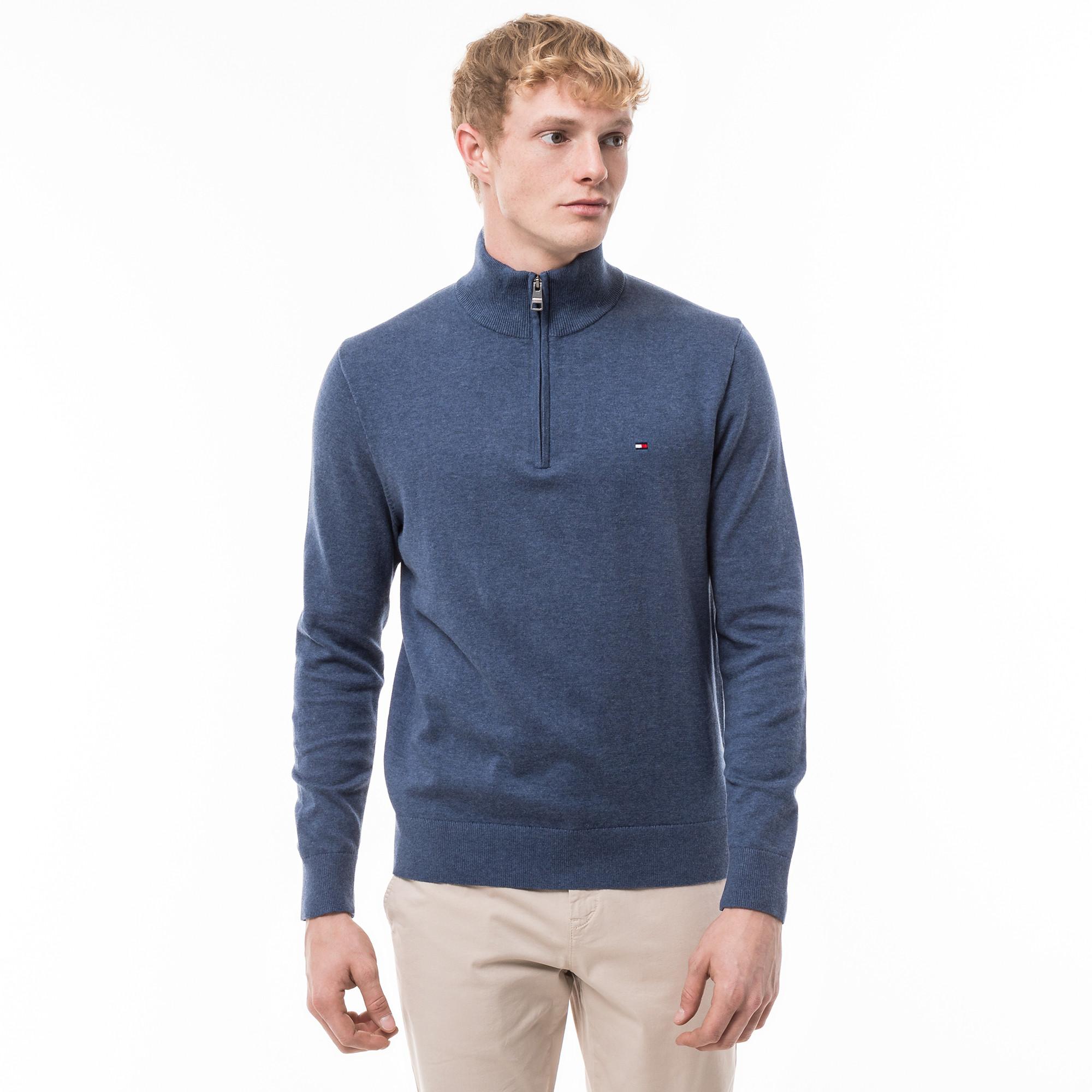 TOMMY HILFIGER  Maglia, half-zip 