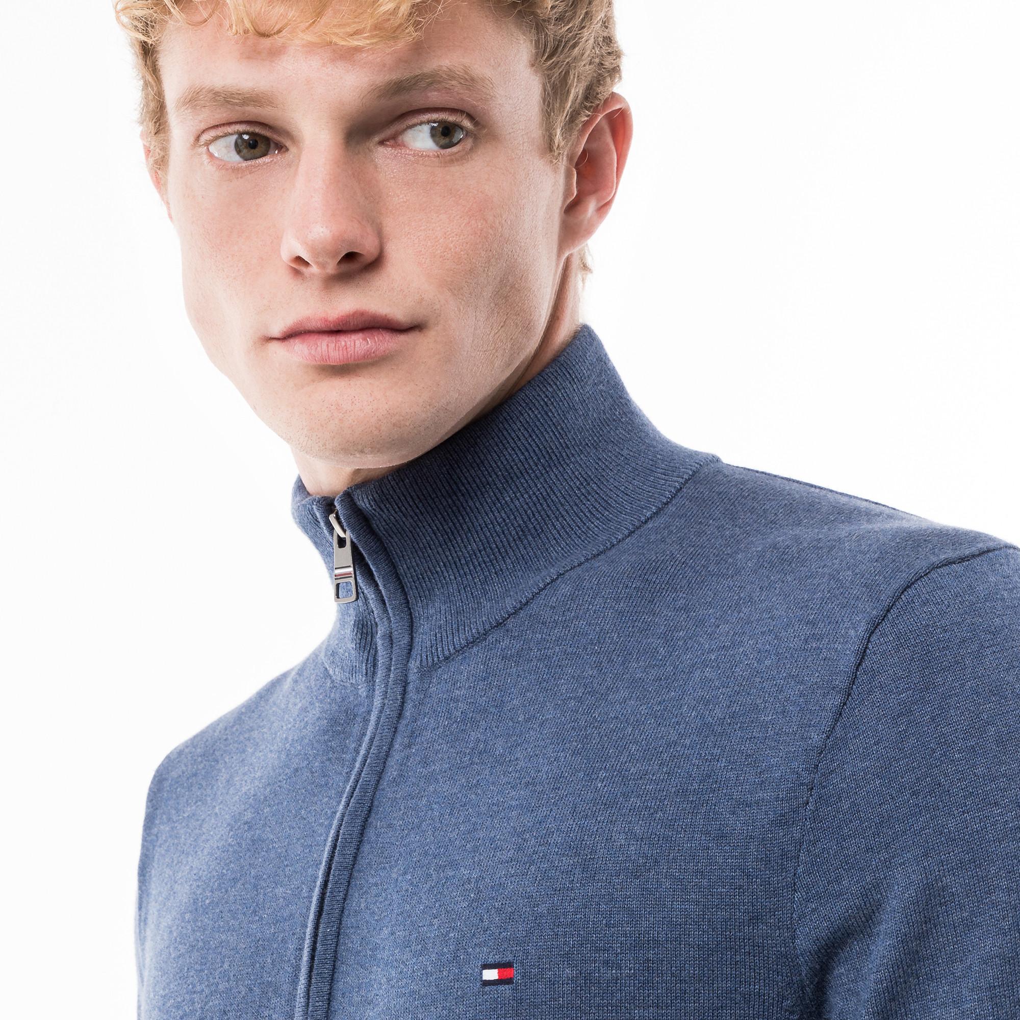 TOMMY HILFIGER  Maglia, half-zip 