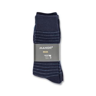 Manor Man  Multipack, chaussettes mollet 