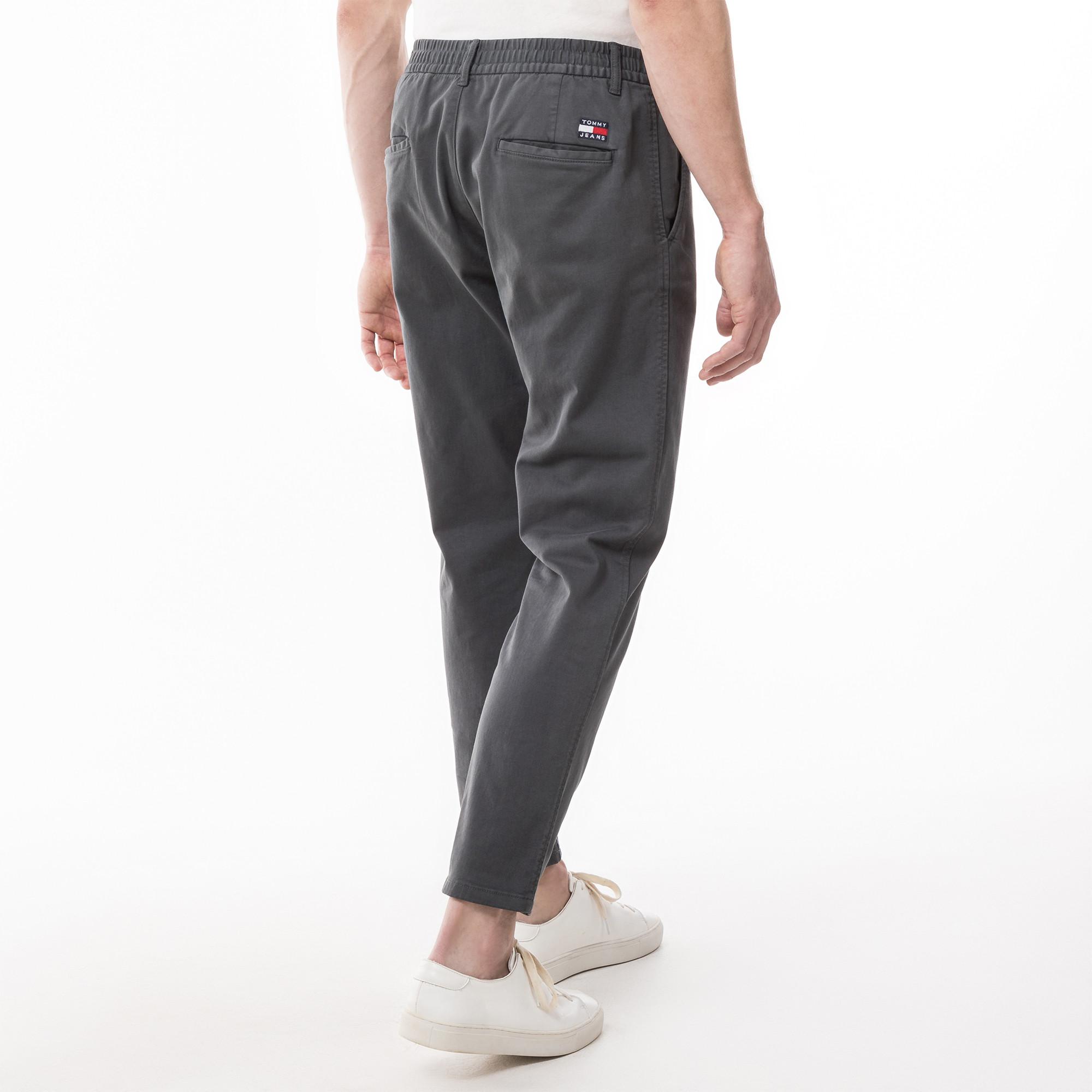 TOMMY JEANS Casual Elasticated Tapered Fit Chino Pantaloni  