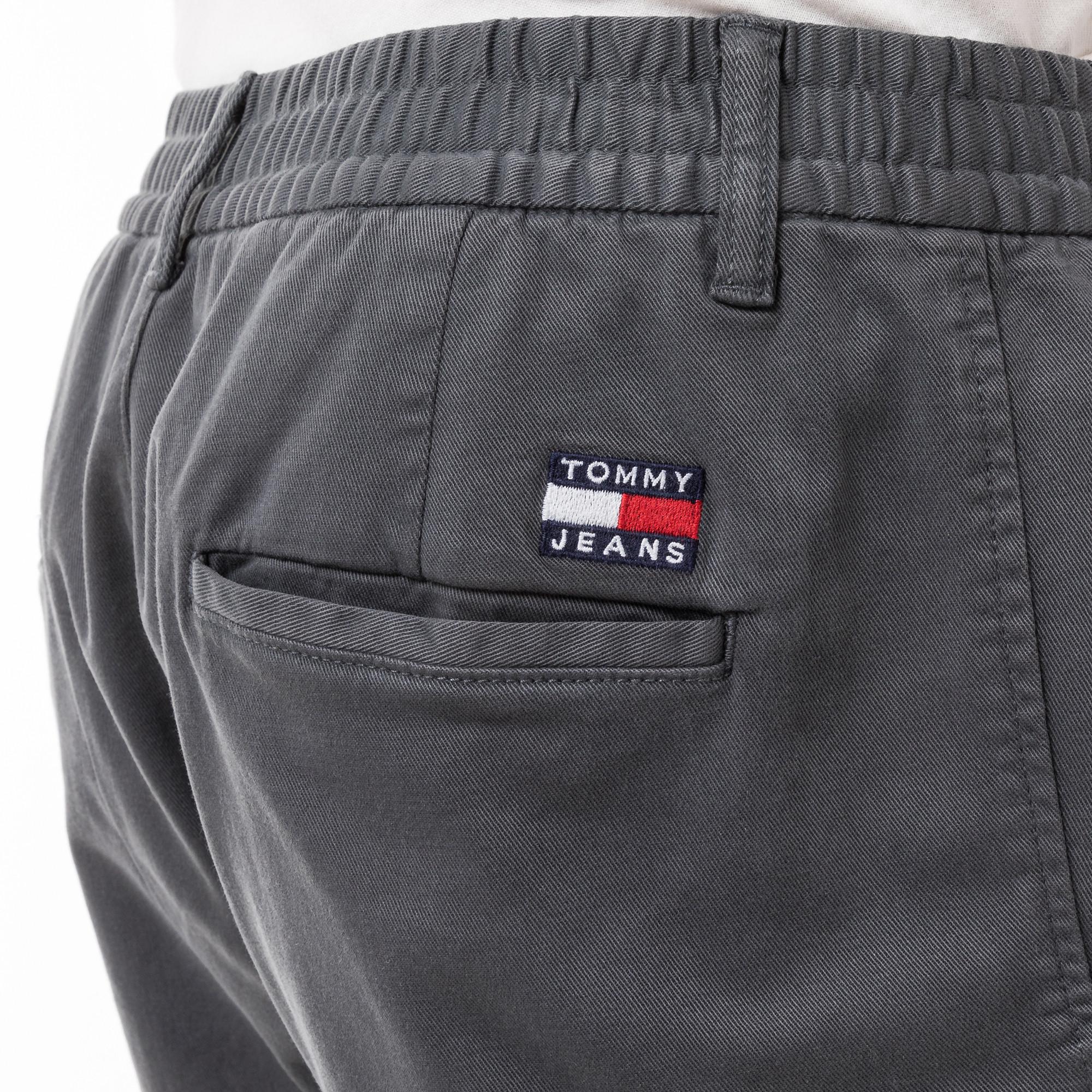 TOMMY JEANS Casual Elasticated Tapered Fit Chino Pantaloni  